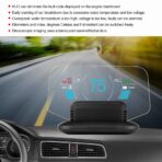 Car HUD, Head Up Display, OBD2 Gauge Display, C1 OBD2 and GPS LED OBD Car HUD Head up Display Speedometer Projector System Diagnostic Tool - Image 5