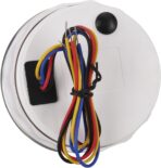 MOTOR METER RACING W Pro Series 85mm 3-3/8" Tachometer 8000 RPM Gasoline Diesel Engine with Hour Meter Black Dial White LED Waterproof for Car Truck Boat Yacht Motorcycle - Image 2