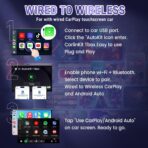 Wireless CarPlay Adapter CarlinKit 3 in 1 Ai Box Only for Wired CarPlay Touch Screen Cars, Support Android 13.0 System Wireless CarPlay Android Auto YouTube Netflix GPS+Glonass - CPC200-Tbox LED - Image 9