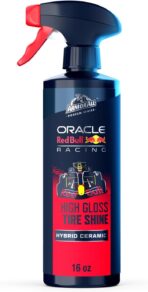 Armor All Podium Series Hybrid Ceramic High Gloss Tire Shine Spray, 16 fl oz, Long-Lasting Car Tire Shine Developed in Collaboration With Oracle Red Bull Racing