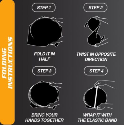 Magnelex Tesla Windshield Sun Shade (Model 3/Y), Reflective Polyester Blocks Heat & Sun, Foldable Car Window Sun Blocker, Mirror Cut-Out, Fade-Resistant Sunshade, Tesla 3 Accessories - Image 6