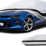 10 Layer Coupe Car Cover Waterproof All Weather for Automobiles,100% Waterproof Outdoor Car Covers Rain Snow UV Dust Protection. Custom Fit for Ford Mustang,Chevy Camaro,Porsche 911,etc