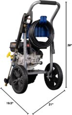 Westinghouse WPX3400 Gas Pressure Washer, 3400 PSI and 2.6 Max GPM, Onboard Soap Tank, Spray Gun and Wand, 5 Nozzle Set, for Cars/Fences/Driveways/Homes/Patios/Furniture - Image 13