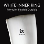 Soft Car Steering Wheel Cover for Sedan, SUV, Warm Luxury Velvet, Odorless, Universal, Anti Slip, Summer Winter, Black, Large Size[15" 1/2-16"](39-41cm) - Image 6