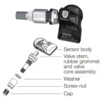 Autel TPMS Sensors Set of 4, Programmable Mx Sensor for Tire Pressure,315MHz + 433MHz Press-in OE-Level(Metal valves) Programmed by TS408S TS508WF TS601 TS900 MS906TS ITS600 - Image 8