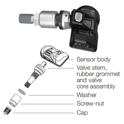 Autel TPMS Sensors Set of 4, Programmable Mx Sensor for Tire Pressure,315MHz + 433MHz Press-in OE-Level(Metal valves) Programmed by TS408S TS508WF TS601 TS900 MS906TS ITS600 - Image 8