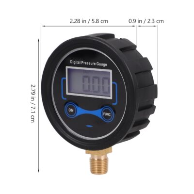 Digital Tire Pressure Gauge Car Pressure Monitor Testing Tool with LCD Display for Safe Driving - Image 2