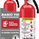 Kidde, FA110G, Multi Purpose Fire Extinguisher for Home, Office, Dorm, Residential, 1A10BC