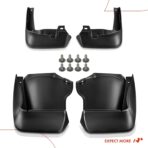 A-Premium Set of 4PCS Mud Flaps Splash Guards Mudguards Mudflaps with Hardware Accessories Compatible with Honda Accord, 2008-2012, Sedan Only, Black Color, Front and Rear (Driver & Passenger Sides) - Image 8
