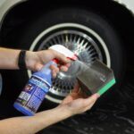 Detail King Super Blue - Tire Dressing & Tire Shine Spray - Contains Silicone for Added Protection - 16 oz
