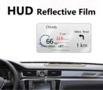 Head Up Display HUD Reflective Windshield Film, Protective Screen,5.9X5.1Inch,2-Pack - Image 5