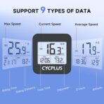 CYCPLUS GPS Bike Computer, Wireless Cycling Computer with Automatic Backlight, Bicycle Speedometer Odometer with Waterproof and Lager Battery, Provide Professional Data Analysis - Image 2