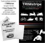 4R Quattroerre.it 10524 Trim Stripes Triple Adhesive Strips for Cars, Black, 16 mm x 10 mt - Image 4