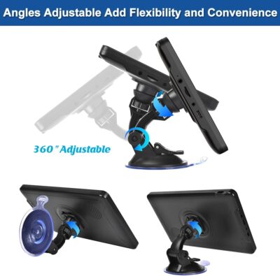 GPS Navigation for Car Truck Navigator - Navigation System 9 Inch Touchscreen, 2025 US/CA/MX Offline Maps Lifetime Free Update, Voice Guidance, Speed Cam Warning, Vehicle RV GPS para carros Trucker - Image 4