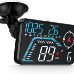 Head Up Display G12, A Car Head Up Display with Multifunctional Mileage Display, Suitable for All GPS Speedometer Models, USB Plug and Play, Easy Installation