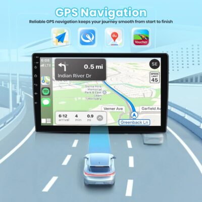 10.1" Android 13 Car Stereo for Chevy Silverado 2007-2013 Tahoe GMC Sierra Yukon, Wireless CarPlay & Android Auto, HD Touchscreen, Backup Camera, WiFi, GPS, SWC - 2GB+64GB - Image 5