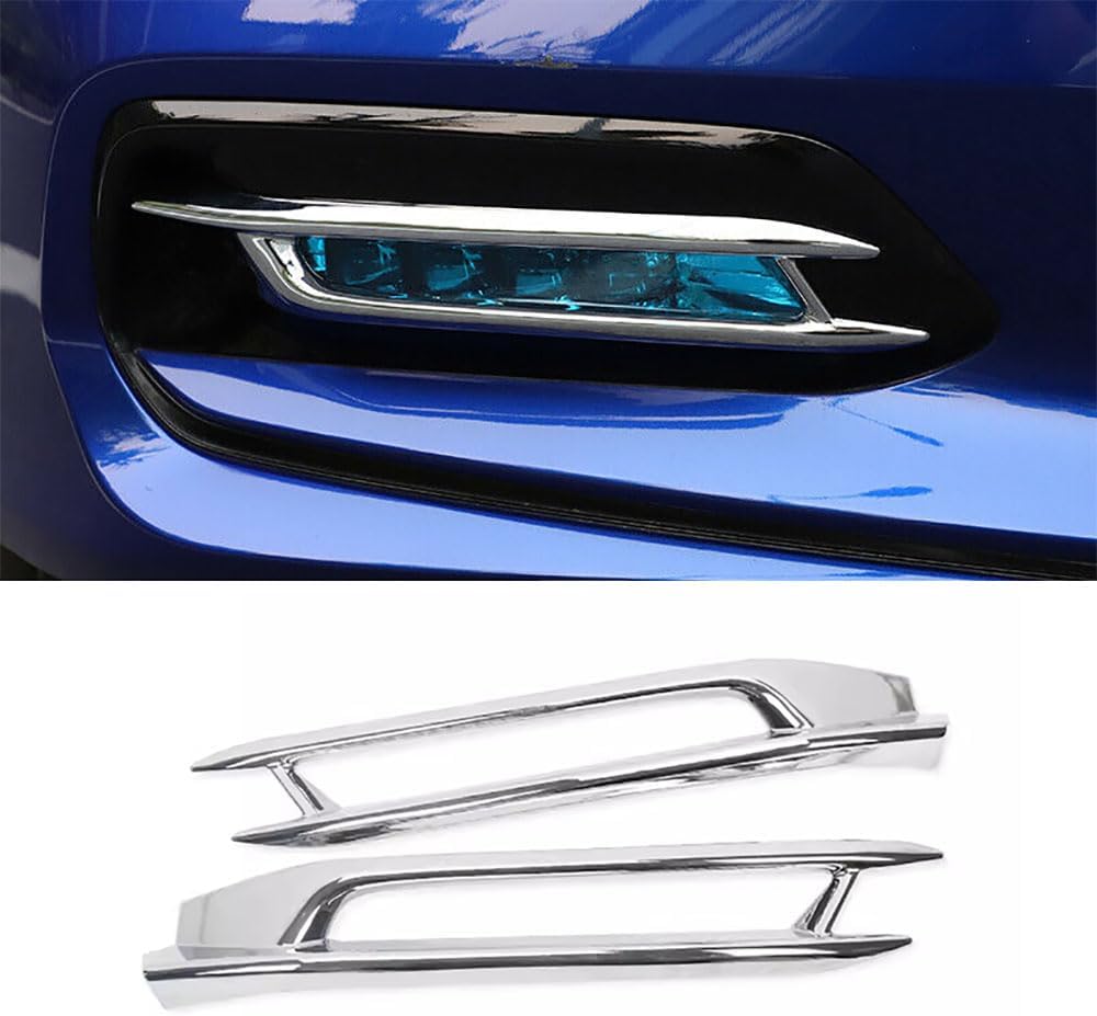 61mcMOtrBtL._AC_SL1000_.jpg Car Accessories Fit for Honda Accord 10th Gen 2018-2020 ABS Exterior Front Fog Light Frame Cover Trim (Chrome) 2PCS Set - Image 1