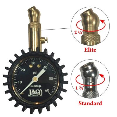 JACO Elite Tire Pressure Gauge - 60 PSI - Image 3