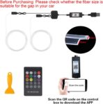 Interior Car LED Strip Lights with Wireless APP & Remote Control, RGB 2 in 1 Car Ambient Lighting Kit with 158 Inches Fiber Optic, Inside Neon Dash Strip with Music Mode - Image 7