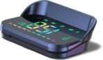 Heads Up Display M23 Color, GPS Digital Speedometer MPH for All Cars, Car Compass, Windshield Speedometer projector, Multi-function Display, Direction