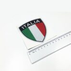 Car Styling Italy Flag Italia Car Sticker Decals Vinyl Tape Reflective 12x10cm - Image 2