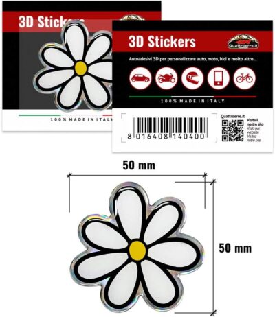 Quattroerre 14040 Sticker 3d Flower - Image 2