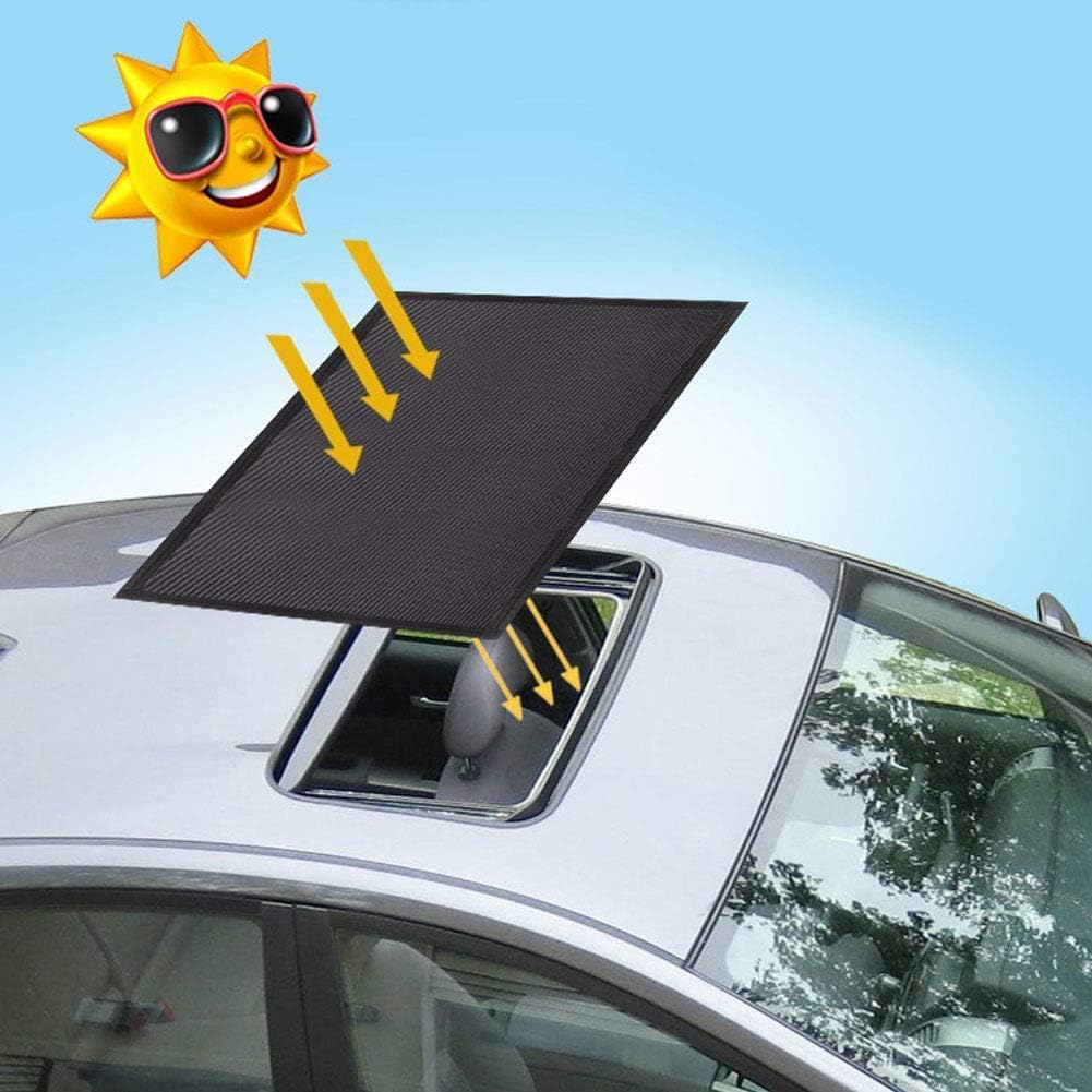 61nKBLdVK4L._AC_SL1001_.jpg Magnetic Car Sunroof Sun Shade Breathable Mesh, Car roof Cover for Overnight Camping, Quick Install, UV Sun Protection for Moonroof and Side Window - Image 1