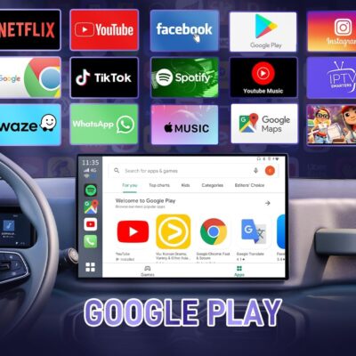 Wireless CarPlay Adapter CarlinKit 3 in 1 Ai Box Only for Wired CarPlay Touch Screen Cars, Support Android 13.0 System Wireless CarPlay Android Auto YouTube Netflix GPS+Glonass - CPC200-Tbox LED - Image 4