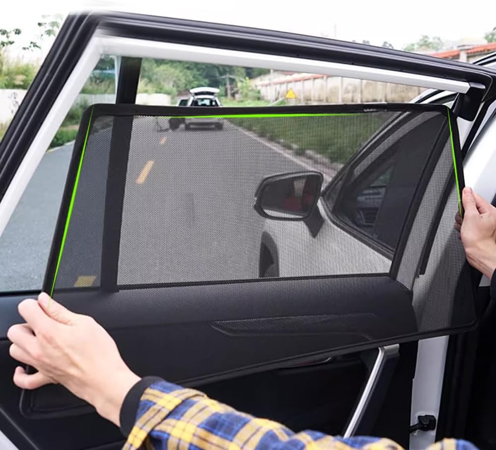 61nUTdFE-lL._AC_SL1000_.jpg FEISHILINIYA Updating Strong Magnetic Car Window Sun Shade for Toyota for RAV4 XA50 (2020-2025) Rear Passenger Privacy Side Window Sunshades for RAV4 Accessories - Image 1