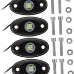 PRETYZOOM 9W LED Light Kit for Cars and Trucks Universal Automotive Ambient Lighting Waterproof RGB Color Options Easy Installation