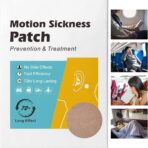 (2026 New) Motion Sickness Patches Non-Drowsy, 100% Natural Motion Sickness Patch(Efficient– Lasts 72 Hours)-for Car Airplane Ship Altitude Sickness(Travel Essentials)-for Adults and Kids(20 Count) - Image 4