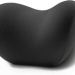 BEBAS Breathable Memory Foam Car Neck Pillow for Driving-Ergonomic Headrest with Superior Neck Support, Universal Fit for Cars,SUVs,Tesla,Toyota & Office Chair-Removable Washable Cover (Black, 1-Pack)