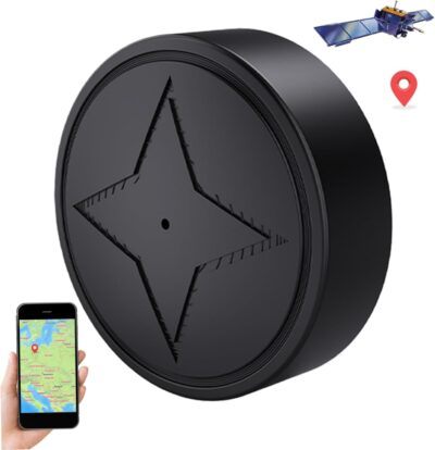 GPS Trackers, GPS Strong Magnetic Vehicle Anti-Lost Car Trackers, Small Locator Real Time, Anti-Theft Micro Tracking Device with Free App, Device - Image 8