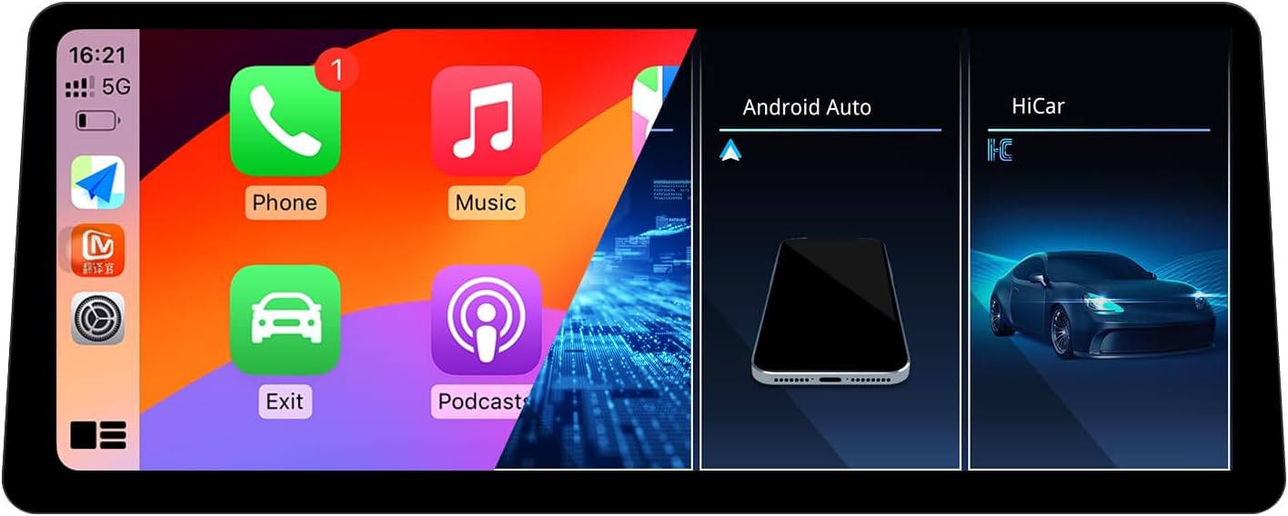 61ntffS03L._AC_SL1500_.jpg Ultra Narrow 12.3 inch 1920 * 720 Android Auto for BMW 1/2/3/4 Series F20 F30 2011-2016 NBT Carplay Car Radio Multimedia Player Stereo Touch Screen Bluetooth (Linux NBT System) - Image 1