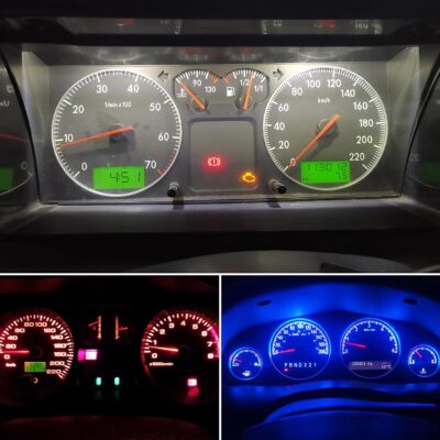 BELOMI 20 Pcs T5 LED Lights for Car Dashboard, High Light Bulb 3030-3SMD Replacement with Twist Lock Socket, Super Bright Light for Instrument Cluster Dashboard Panel Gauge Indicator (Purple) - Image 6