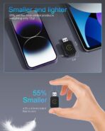 Mini Wireless CarPlay Adapter for Apple, Plug & Play Low Latency Converts Wired to Wireless CarPlay Dongle for iPhone iOS 10+, Connection Fast & Stable - Image 3