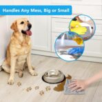 GLIMGLINT Cleaning Rags, 100 Pack Microfiber Cleaning Cloth, Lint-Free, Ultra Absorbent Reusable Paper Towels for Home, Kitchen, Car, Garage or Shop, Dish Rags, 11" x 9", Grey - Image 9