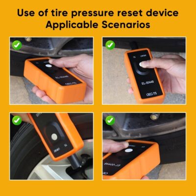 TPMS Reset Tool for Tire Pressure Sensor -EL-50448 Universal TPMS Relearn Tool for Most Vehicles - OEC-T5 Quick & Easy Tire Pressure Monitor Reset (1Pcs) - Image 4