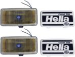 Hella 550 Performance Off-Road Amber Fog Light Kit for Pickup Trucks, SUV, 4x4, Jeep, Tractors / 005700681 - Image 4
