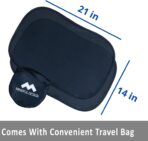 Mindful Design - Car Window Shades for Baby (2 Pack) - 21"x14" Sun Shade Blocker - Glare Shield and UV Rays Protection for Your Child - Side Window Screens for SUV - Mesh Car Window Shades for Baby - Image 3