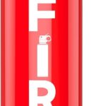 Fire Extinguisher for Home 1Pack, Kitchen, Car, and Grill,Compact Water-Based A, B, C, K Extinguisher with 6-Year Warranty and Easy Storage.