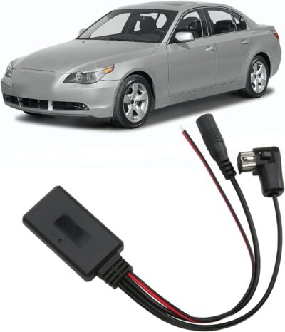 Tbest IP Bus Bluetooth Aux with Mic,IP-Bus Bluetooth,Car Music Adapter,Bluetooth 5.0 Stereo Music Player AUX Adapter Cable with Microphone Replacement for Pioneer Radio IP-Bus - Image 8