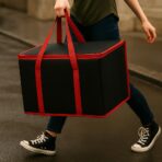 musbus 2Pk Trunk Organizer for Car Insulated Reusable Grocery Bags, Collapsible Cooler Bag for Groceries, Heavy Duty Large Insulated Bag (Large, Charcoal Black) - Image 8