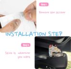 Cat Car Dashboard Decor - Cute Cat Figurine - Funny Dashboard Decor for Cute Car Ornament Gifts and Interior Decors (Kitty A) - Image 3