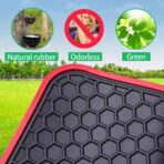 Car Floor Mats Custom Fit for Subaru Forester 2019 2020 2021 2022 2023 2024 Odorless Washable Rubber Heavy Duty All Weather Protection Car Floor Liner-Black - Image 2