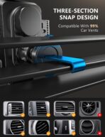 Wireless Car Charger, Phone Holders for Your Car, 15W Auto Clamping Phone Mount Car Accessories for iPhone 16 15 14 13 12 Mini Pro Max 11 XR XS, Samsung Galaxy S24 Ultra S23 S22+ Note 20, etc - Image 6