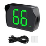GPS Digital Speedometer for Car, Universal HUD Speed Meter with Large LED Display, Plug and Play Speed Display for Drivers Golf Cart Truck SUV and All Vehicles