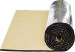 uxcell Heat Sound Deadening Insulation Mat Deadener Pad Car Auto Exhaust Muffler Hood Door Waterproof 394mil 6.4sqft 40x24inch for Car