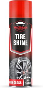 Car Tire Shine Spray – Deep Wet Look Car Tire Shine, Long-Lasting Hydrophobic Non-Greasy Tire Dressing – Safe for Cars, Trucks, Motorcycles, RVs – 18.6 fl oz