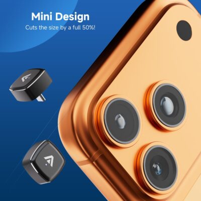 D7 USB C Wireless CarPlay Android Auto Mini Adapter 2-in-1, Alloy Shell, Compatible with 2016+ Factory-installed Wired CarPlay/Android Auto Car, Plug & Play Car Play Dongle for iPhone & AndroidPhone - Image 3